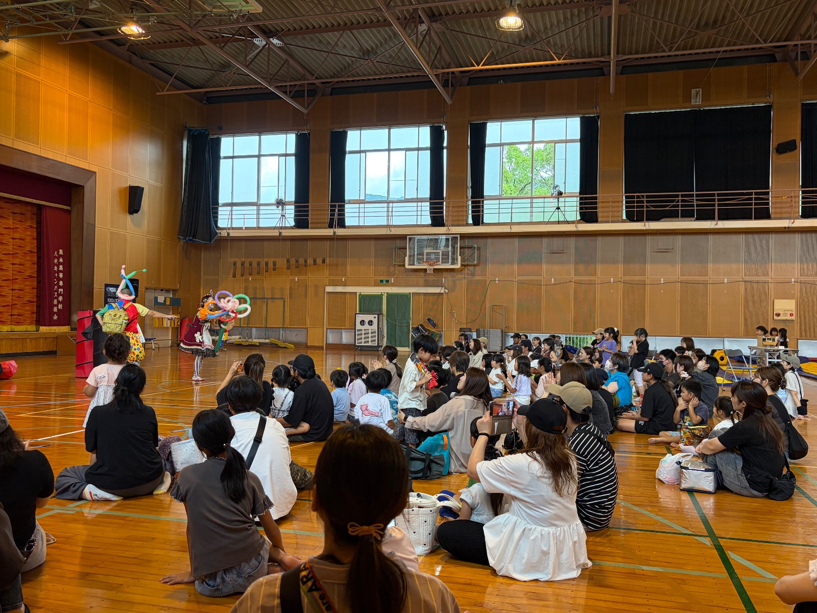 支援活動のようす